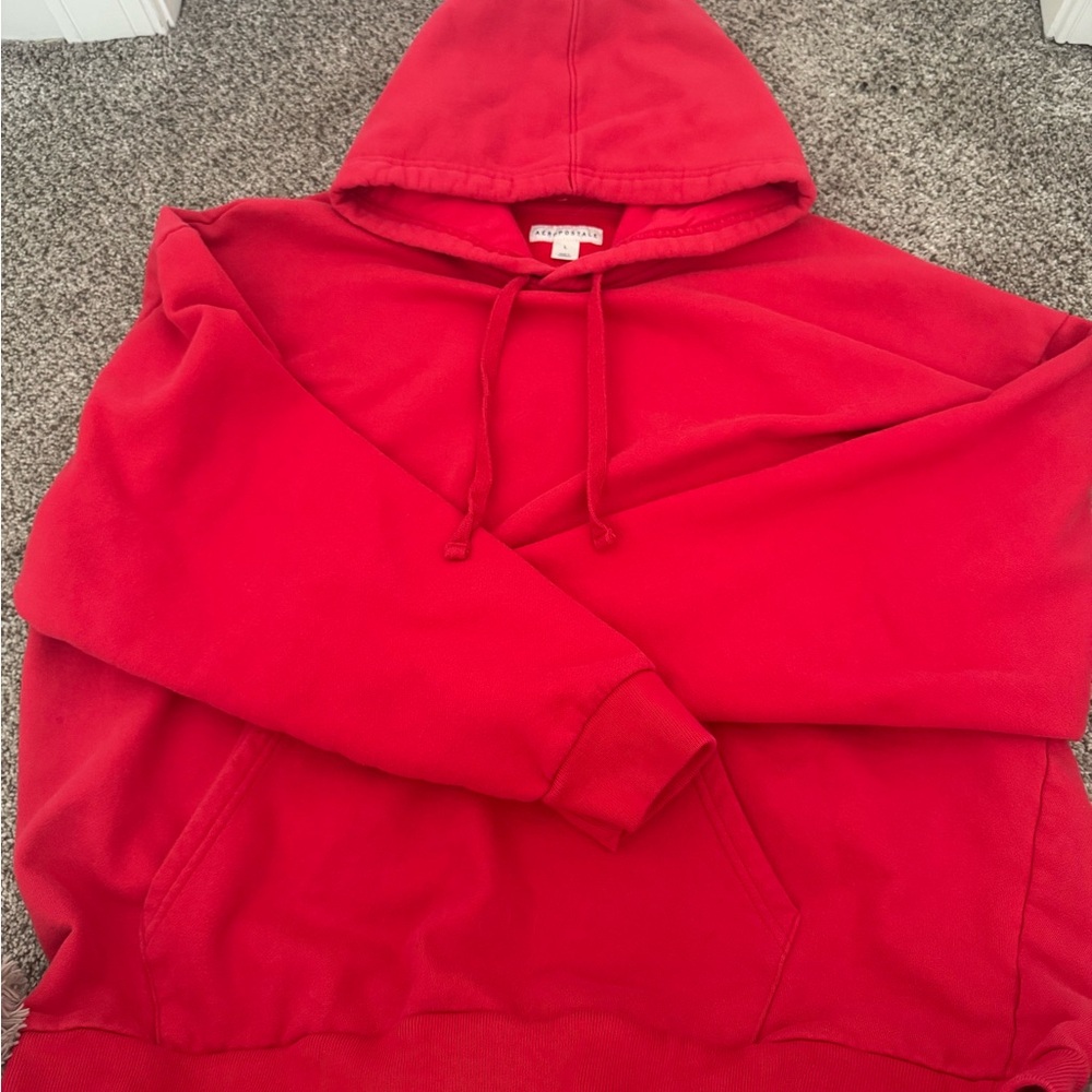 Aeropostale unisex red hoodie